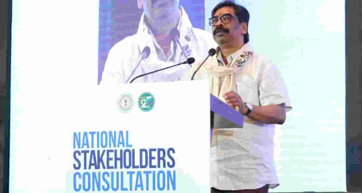 Hemant Soren launched Jharkhand Vision 2050 consultations, outlining an AI, technology and innovation-led roadmap to boost investment, jobs and growth.