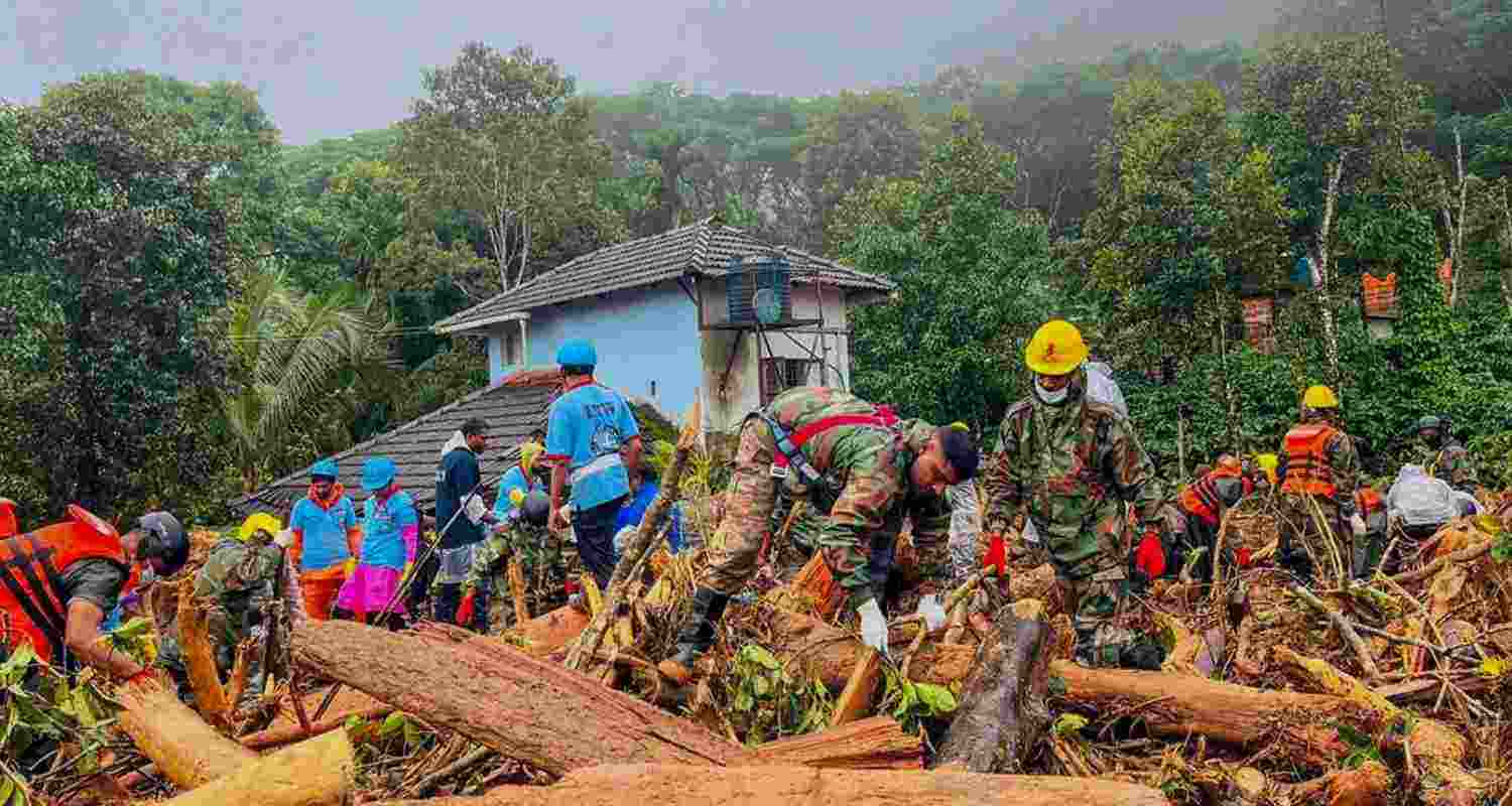 National Disaster Status Urged for Wayanad Landslides. National Disaster Status Urged for Wayanad Landslides.