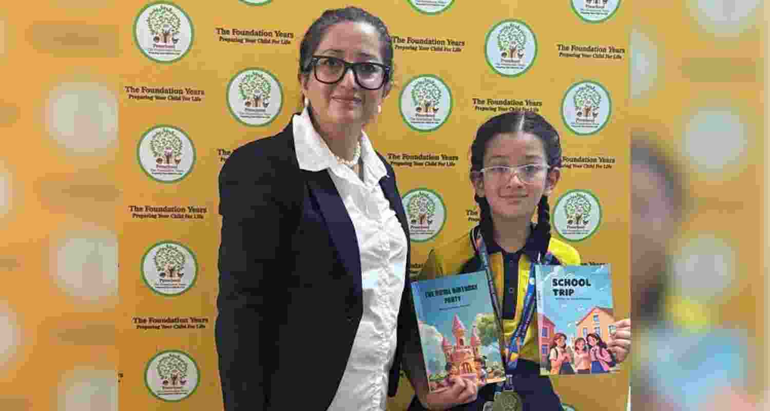 7-year-old Vanya Chauhan is Rohru’s youngest literary star
