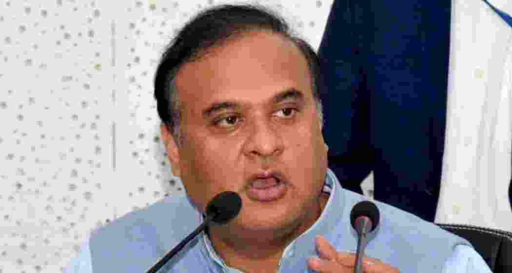 Assam Chief Minister Himanta Biswa Sarma addresses an event in Guwahati on Monday. 