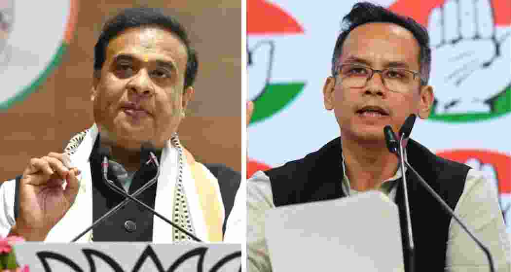 Himanta Biswa Sarma and Gaurav Gogoi.