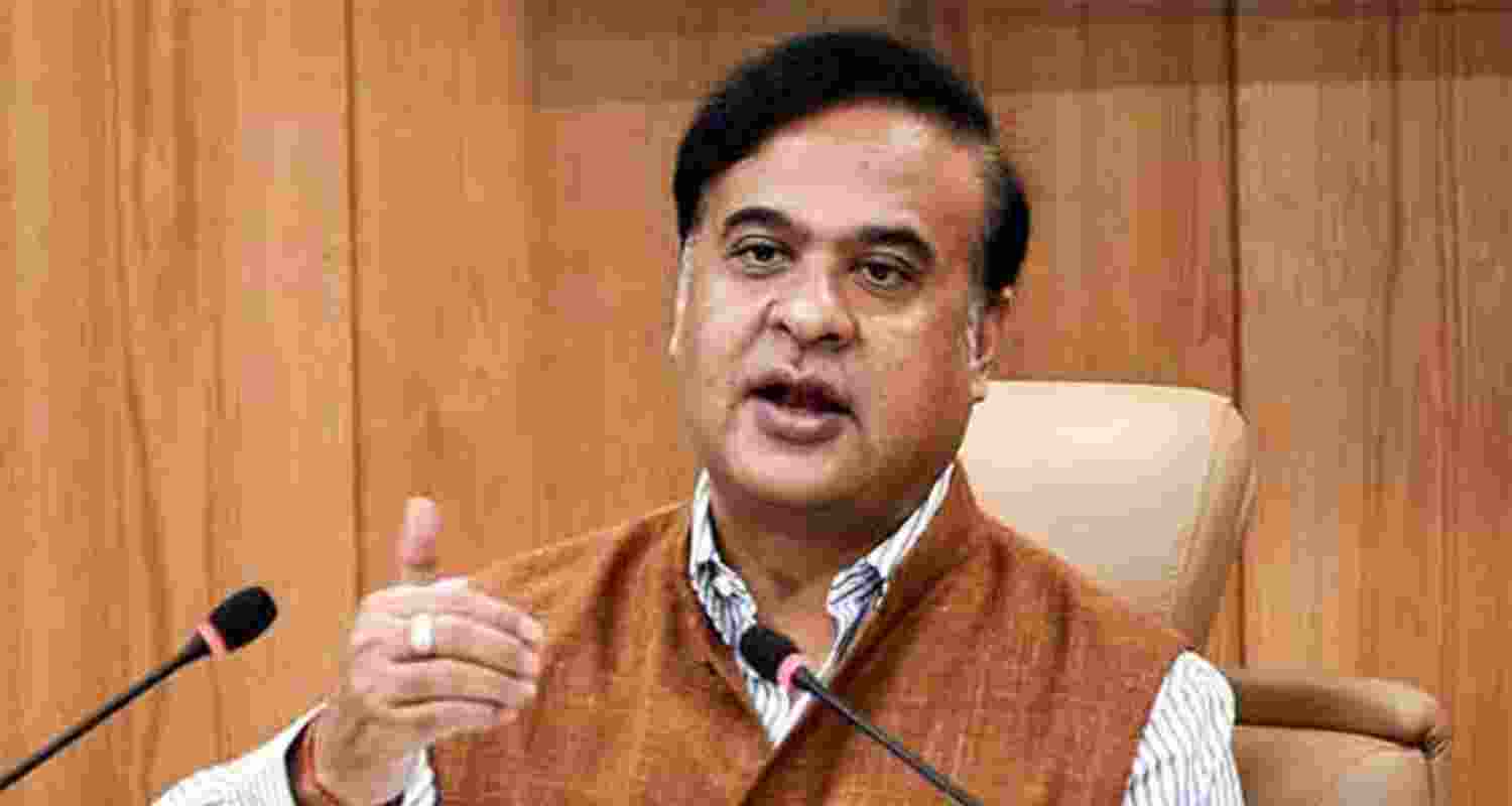Chief Minister Himanta Biswa Sarma - file image.