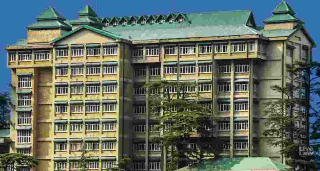 A representative image of Himachal Pradesh High Court.