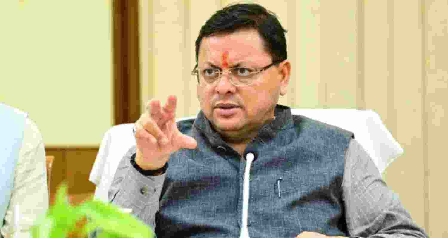Uttarakhand CM Dhami. 