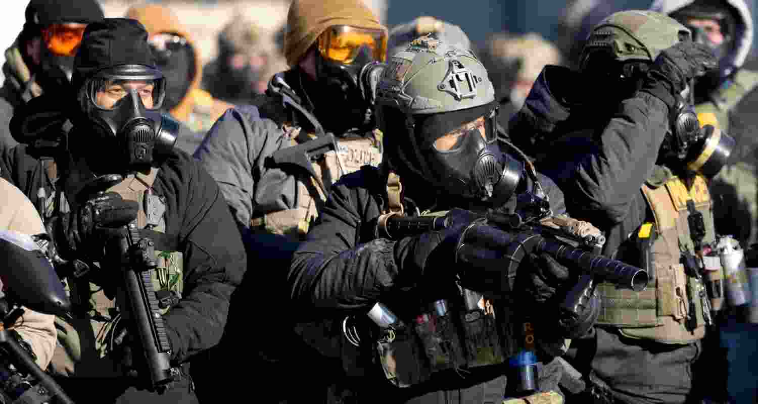 Tens of thousands of people have taken to the streets to protest the federal action in Minnesota and across the country