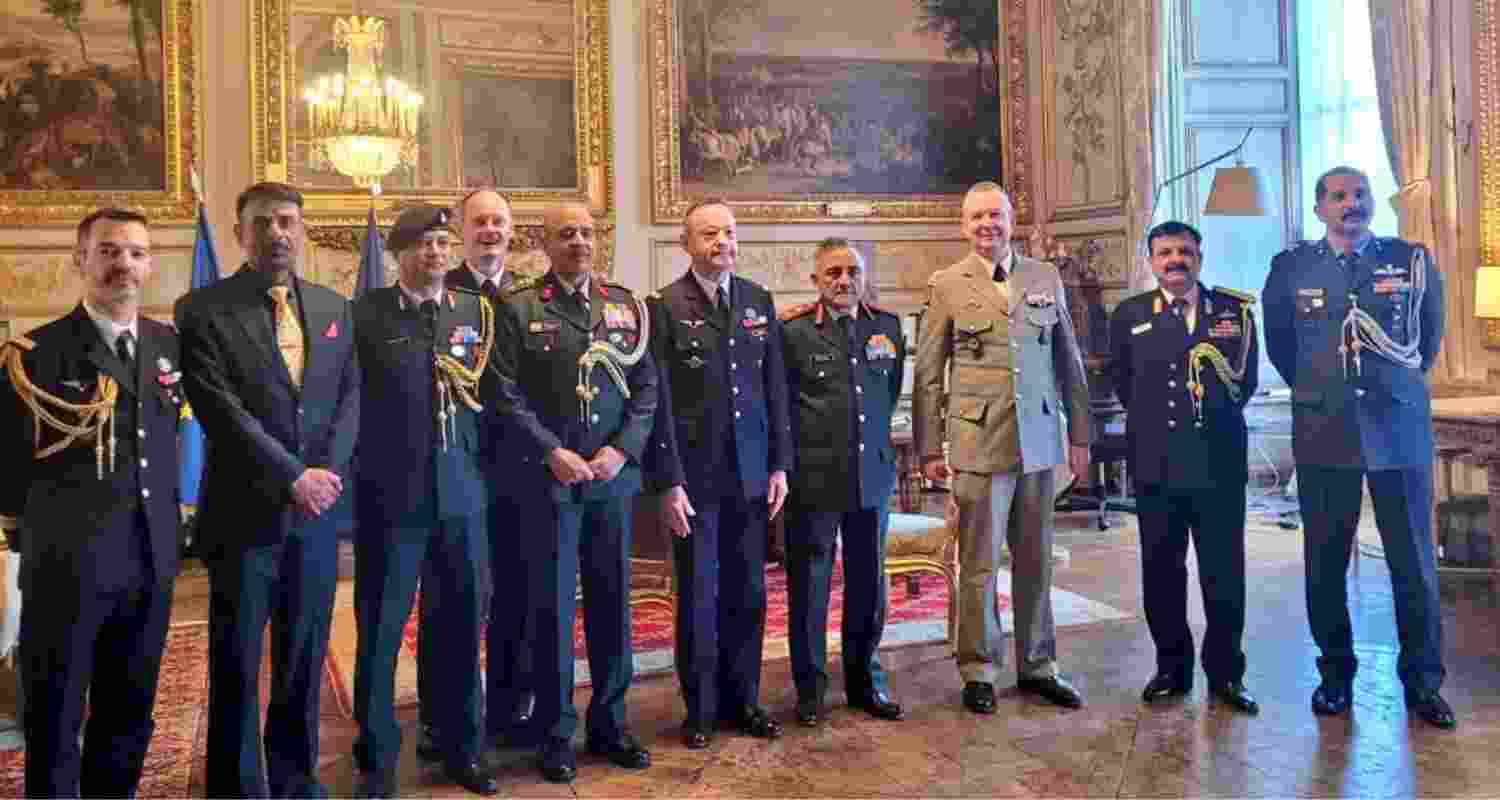 CDS Anil Chauhan Concludes his France Visit. Image X. CDS Anil Chauhan Concludes his France Visit. Image X.