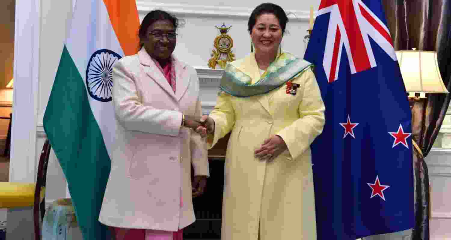 President Murmu's New Zealand Visit Focuses On Relations. President Murmu's New Zealand Visit Focuses On Relations.