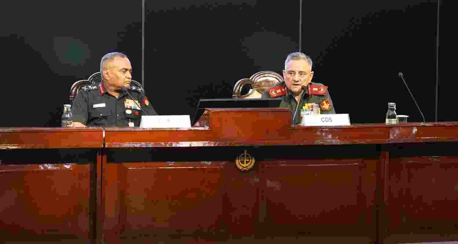 'Parivartan Chintan' Conf to be chaired by the CDS on 8th April to promote convergence. Image X. 'Parivartan Chintan' Conf to be chaired by the CDS on 8th April to promote convergence. Image X.