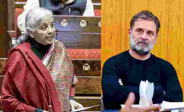 FM slams Rahul Gandhi's criticism of budget, says 'provide facts'