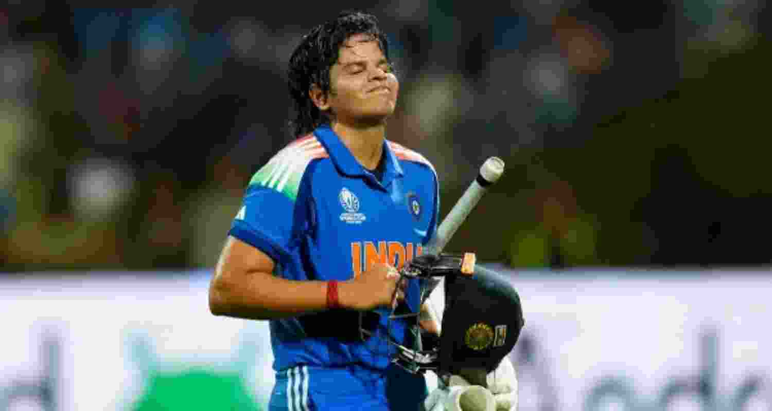 Indian cricketer Shafali Verma.