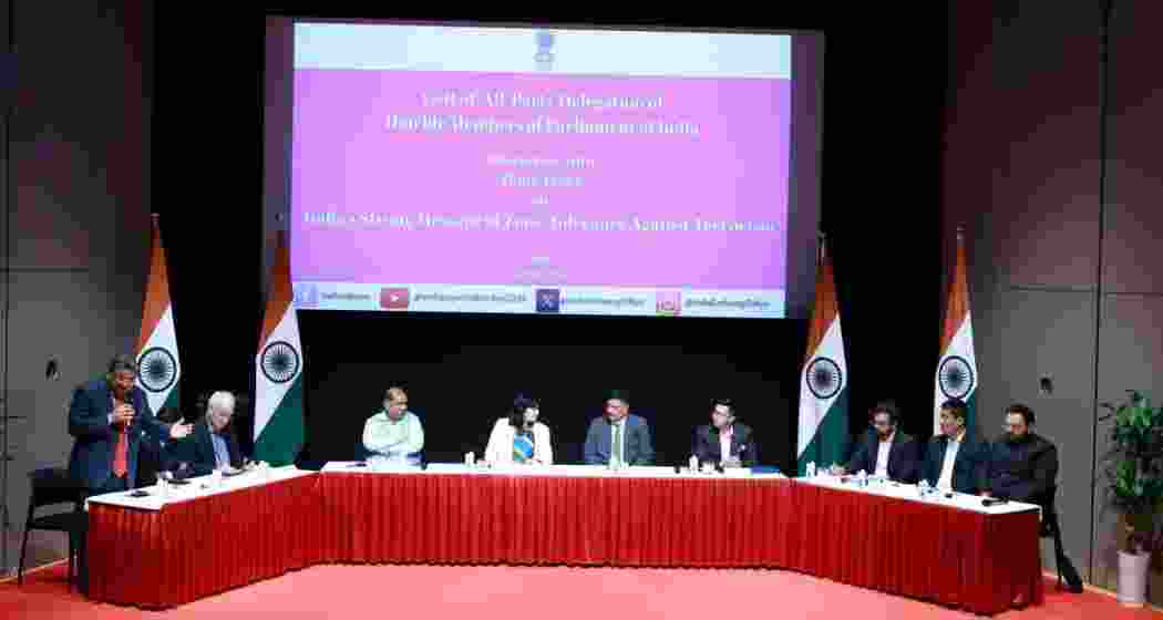 The All-Party Parliamentary Delegation in Tokyo addresses the Indian community and the Japanese think tank, criticising Pakistan’s terror links and calling for united global action against extremism.