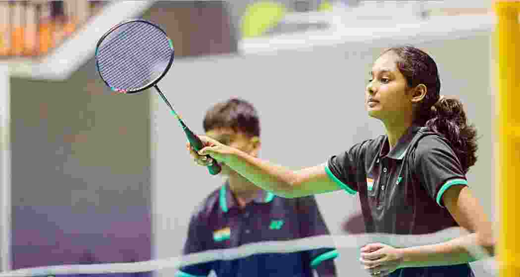 India’s junior badminton stars in action at the Badminton Asia U-17 and U-15 Championships 2025 in Chengdu, China. India’s junior badminton stars in action at the Badminton Asia U-17 and U-15 Championships 2025 in Chengdu, China.