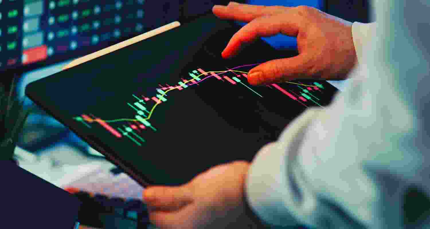 Sensex and Nifty opened flat as investors weighed softer crude oil prices, Fed rate outlook and mixed global cues amid West Asia developments.
