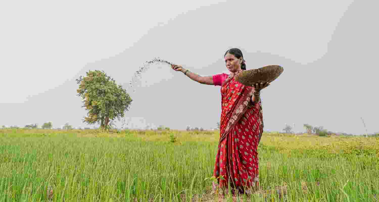 A farmer in Maharashtra. Image via Pexels.
