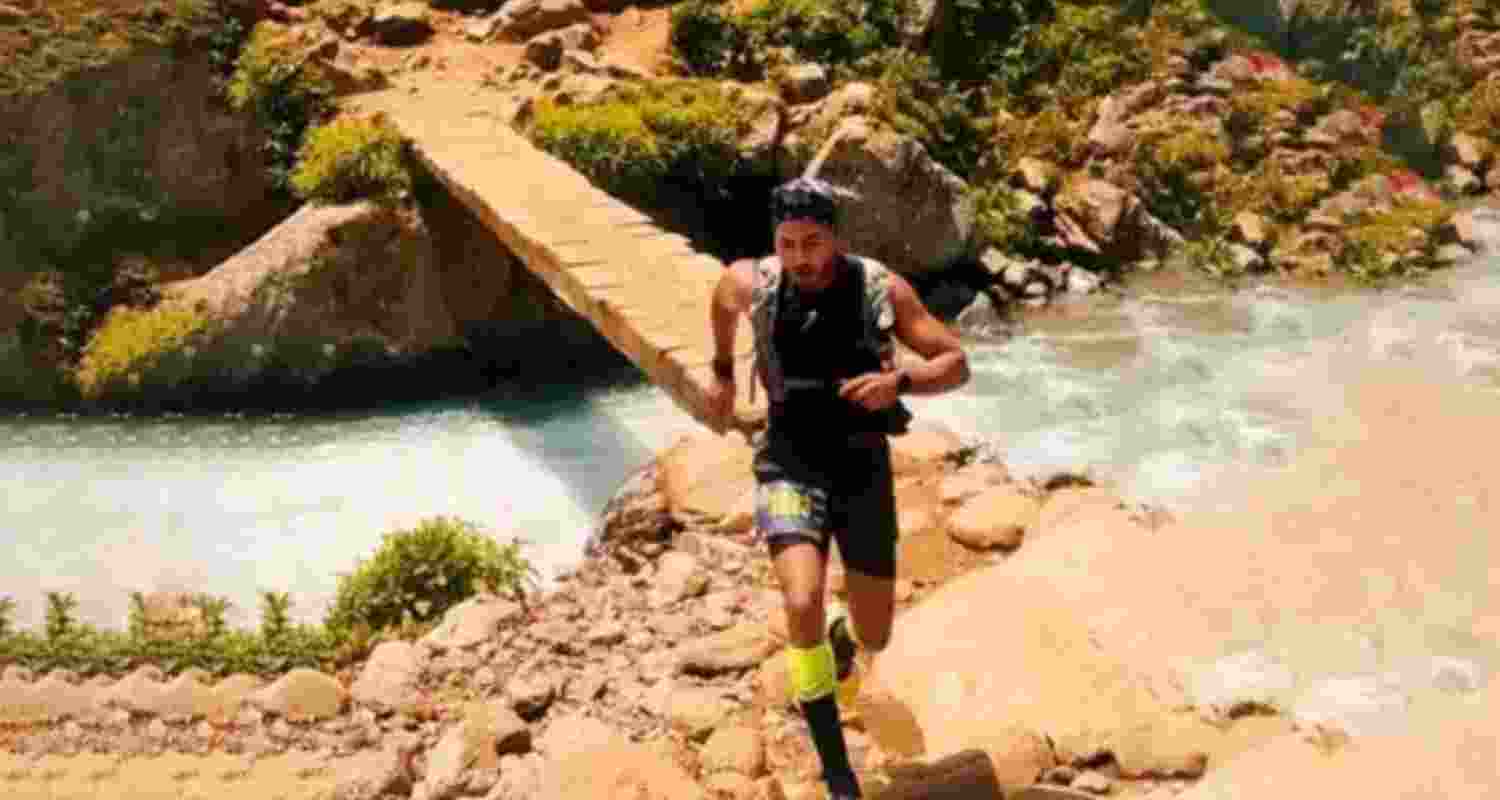 India's leading trail runner Shashwat Rao.
