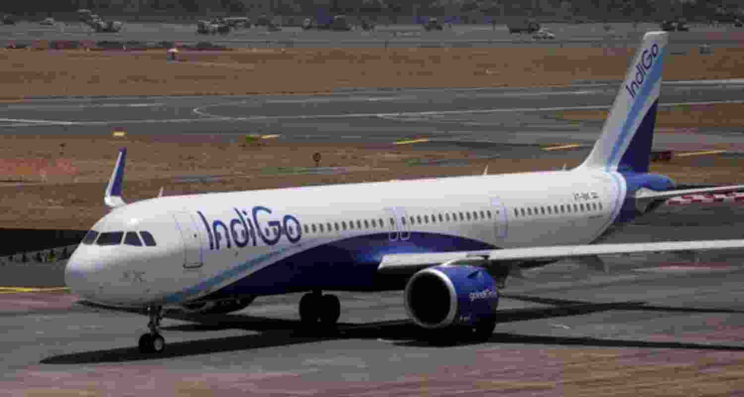 A file photo of IndiGo airlines.