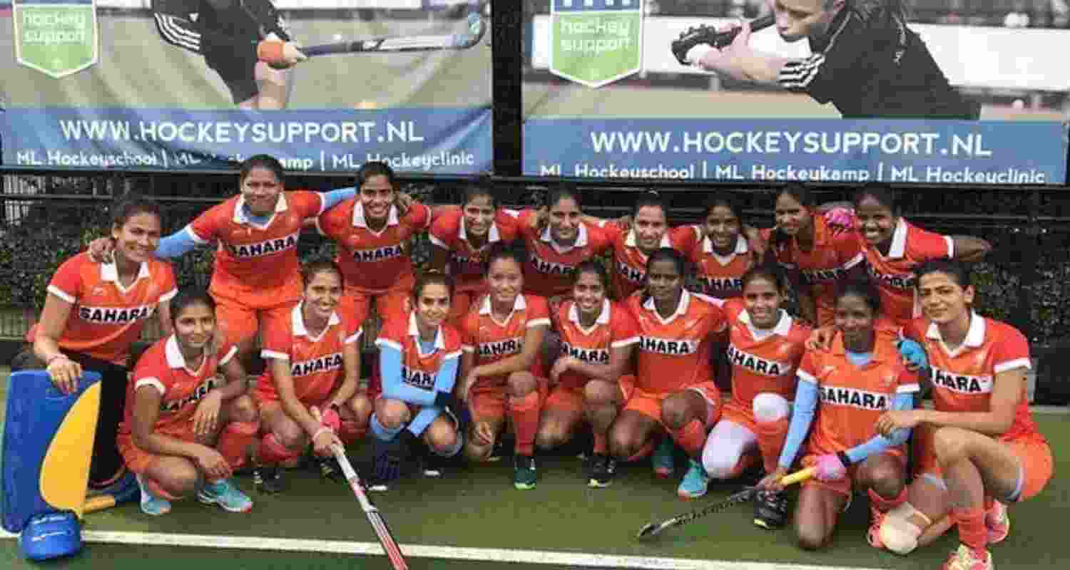 Indian junior women's hockey team beats Belgium