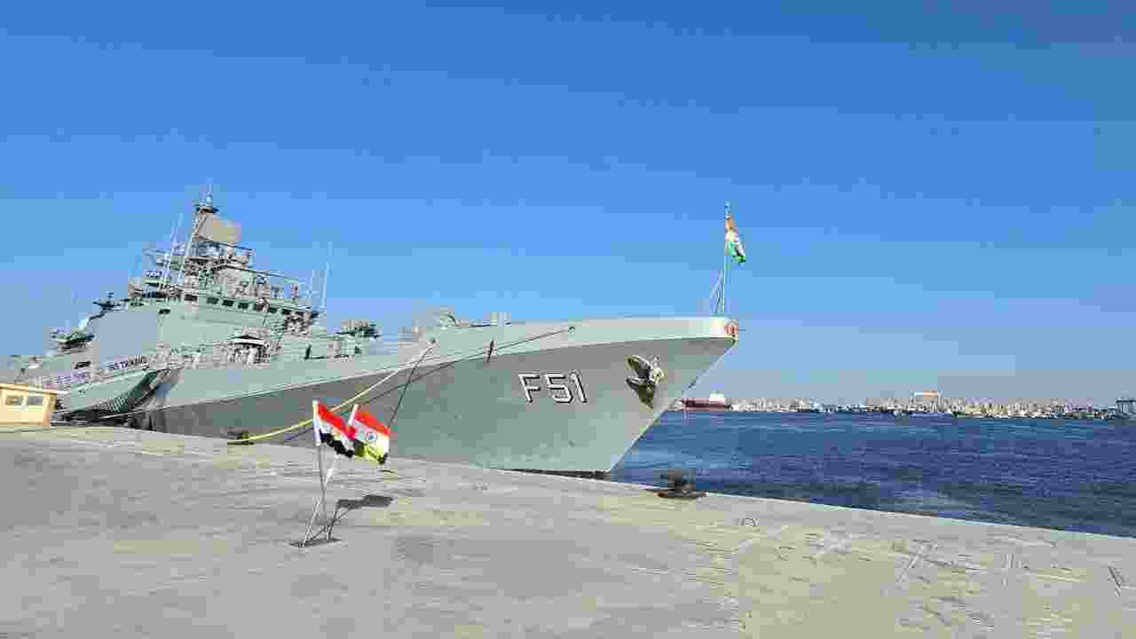 INS Trikand reaches Alexandria for multinational exercise