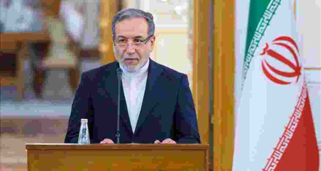 Iranian Foreign Minister Abbas Araghchi. 