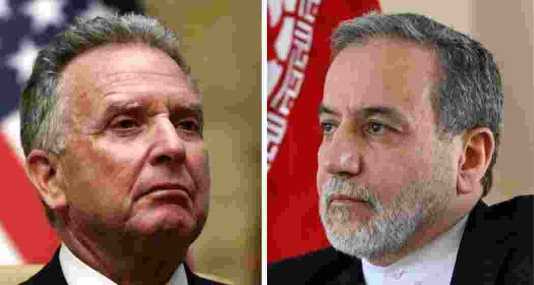 US special envoy to the talks, Steve Witkoff and Iranian Foreign Minister Abbas Araghchi.
