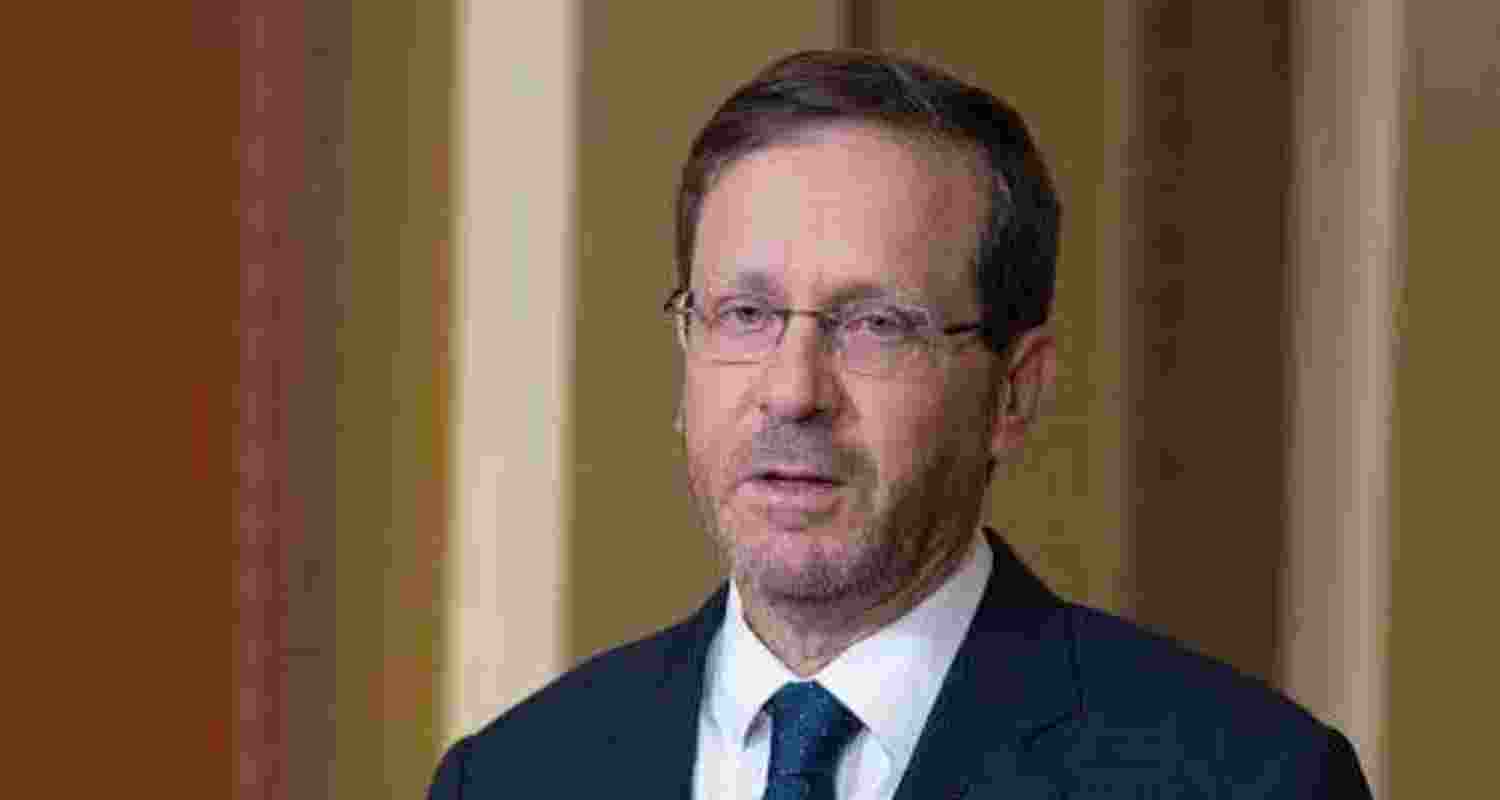 Israeli president Isaac Herzog. Image. X