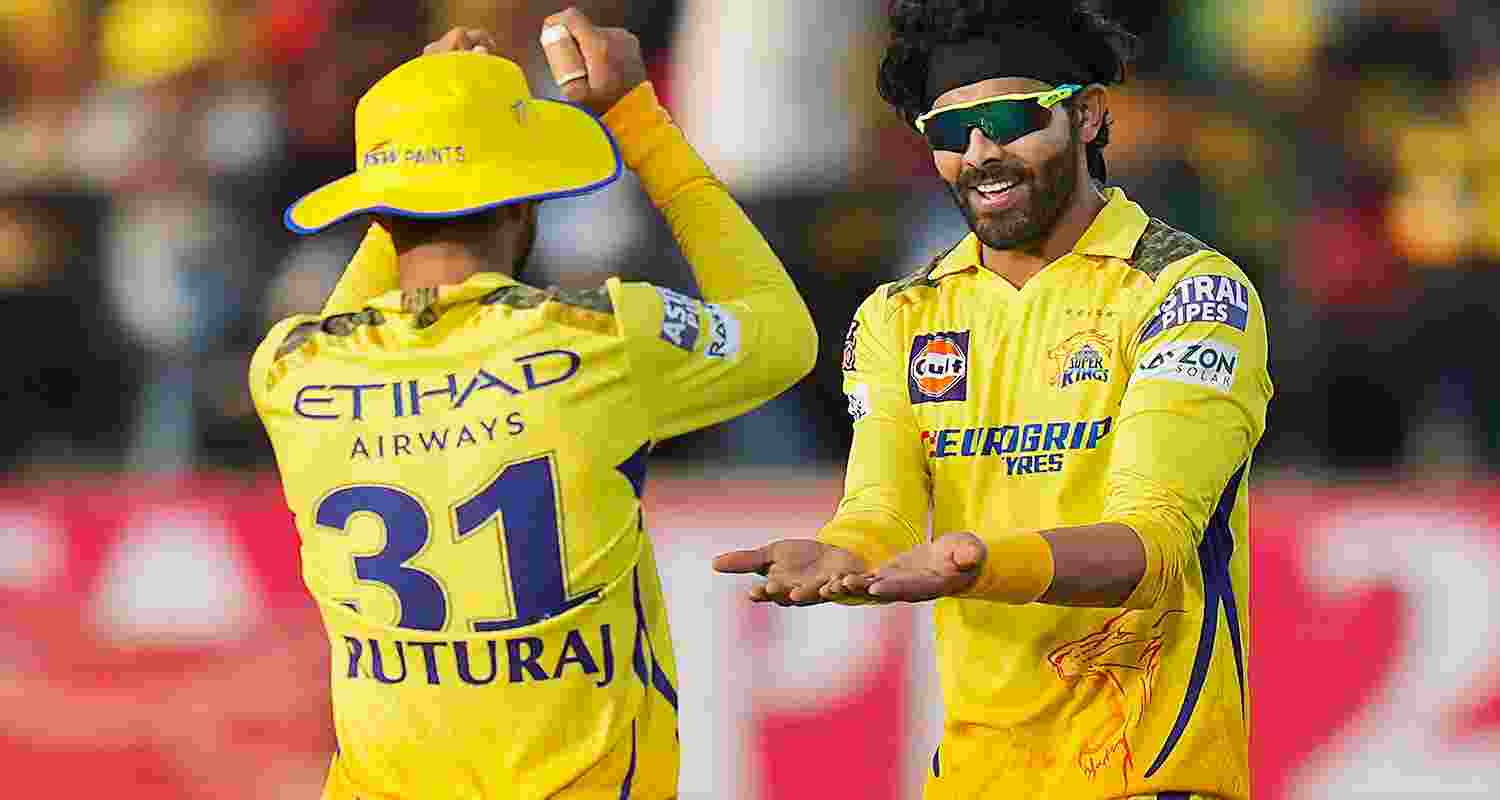Jadeja scored 40-odd runs and took three wickets in Chennai Super Kings' victory over Punjab Kings on Sunday. Jadeja scored 40-odd runs and took three wickets in Chennai Super Kings' victory over Punjab Kings on Sunday.