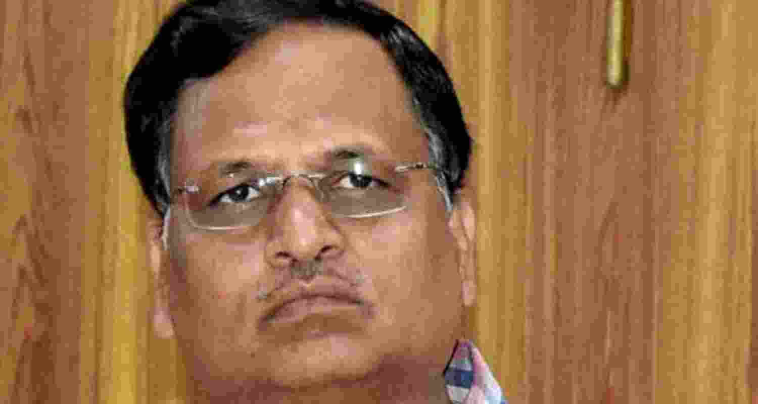 AAP leader and former MLA Satyendar Jain. File photo.