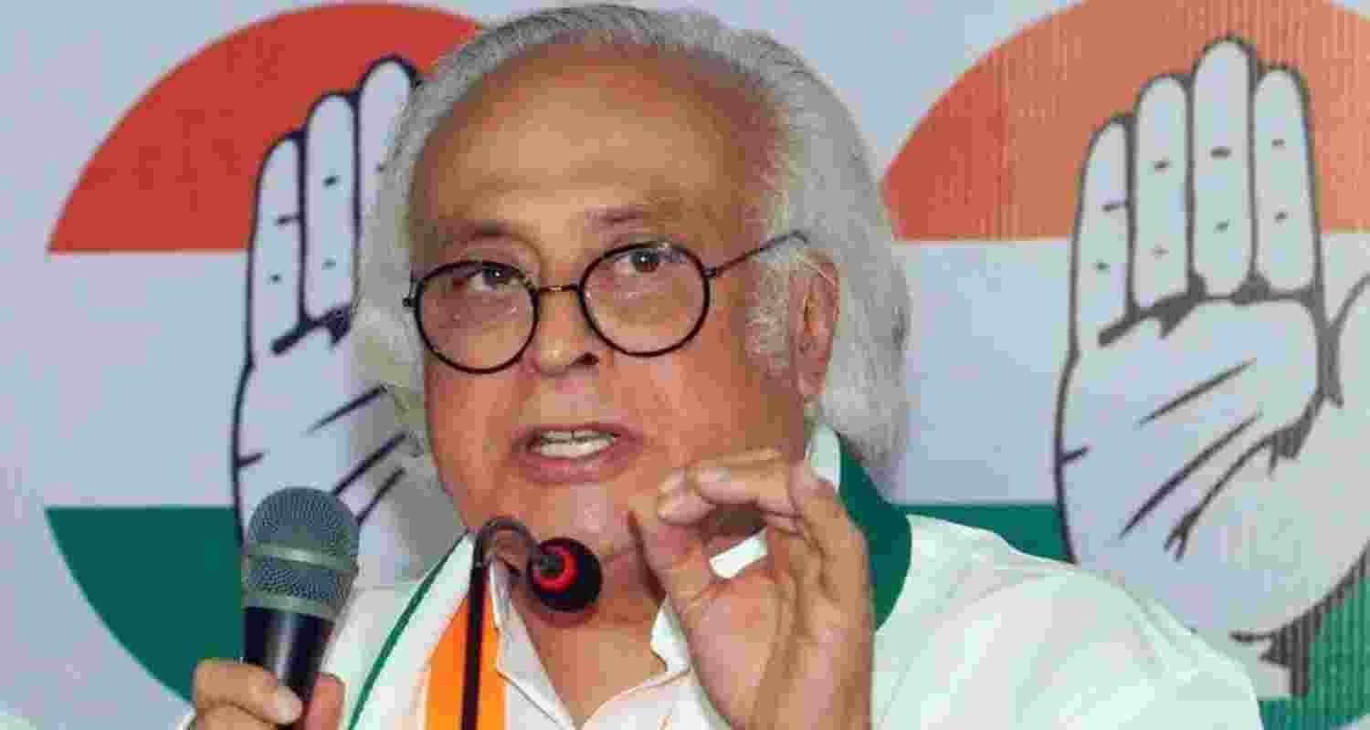 Congress general secretary in-charge of communications Jairam Ramesh.