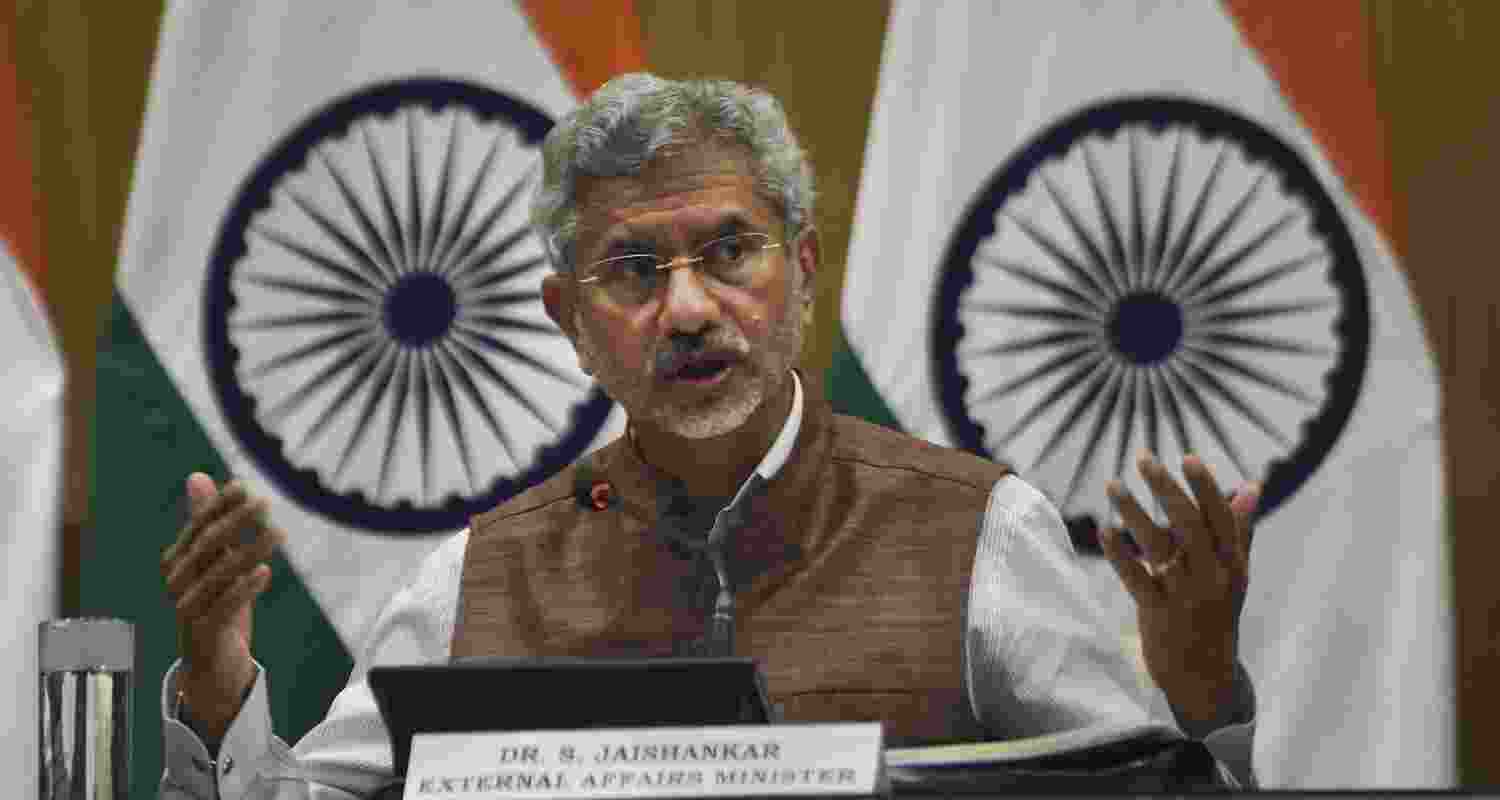 Foreign Minister S Jaishankar - file image.