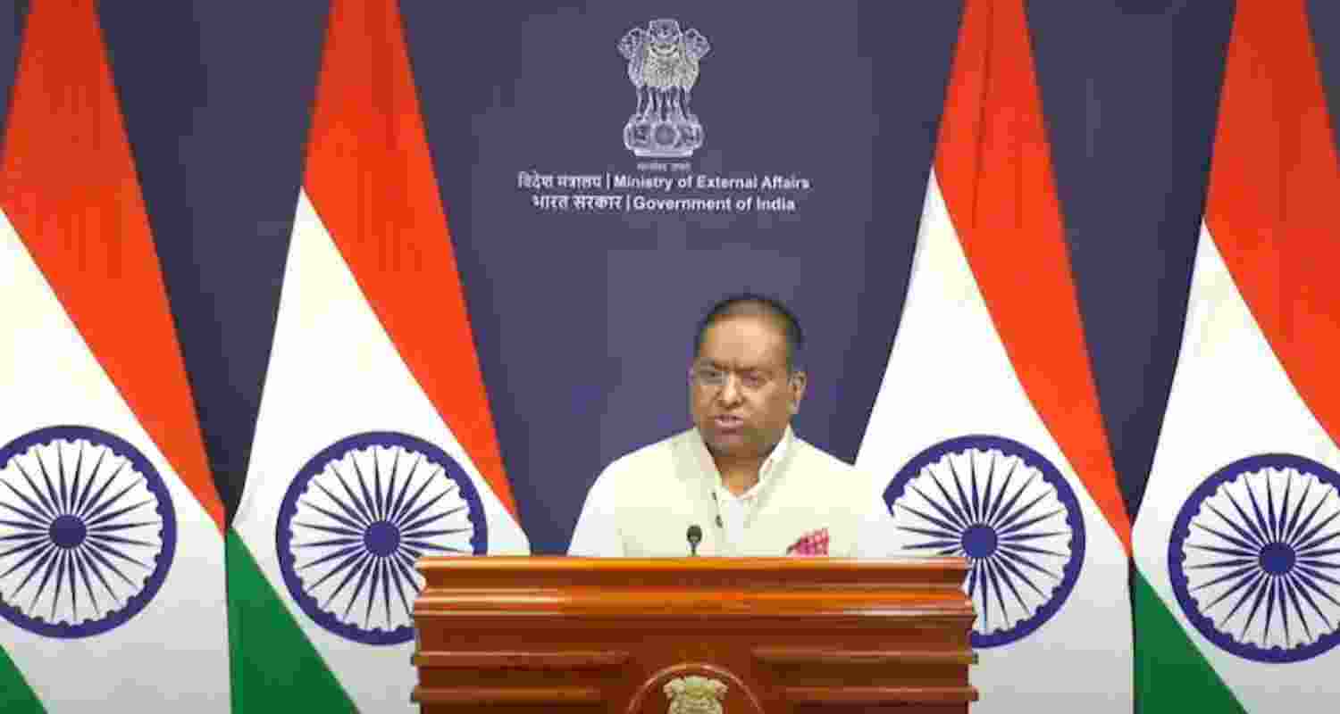 External Affairs Ministry spokesperson Randhir Jaiswal.