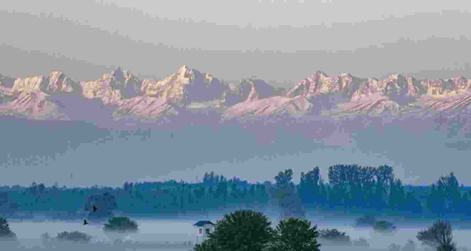 Fresh snowfall and rain lashed Kashmir as hailstorms damaged orchards and crops. MeT forecasts more rain and thunderstorms in coming days.