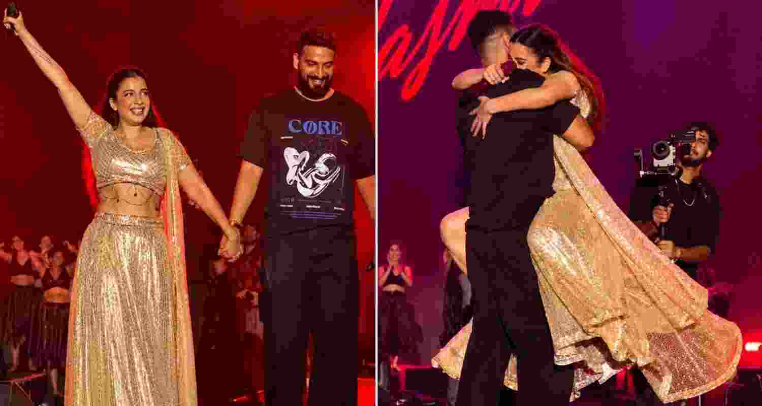 Jasmine Sandlas announces engagement during Delhi concert