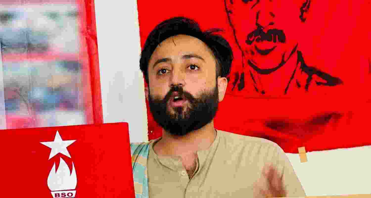 BSO chief Jihand Baloch was detained in Quetta as Pakistani forces reportedly arrested over 20 people in Kalat during security raids, reports say.