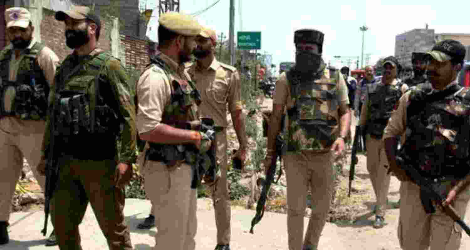 Representative Image of J&K police. 