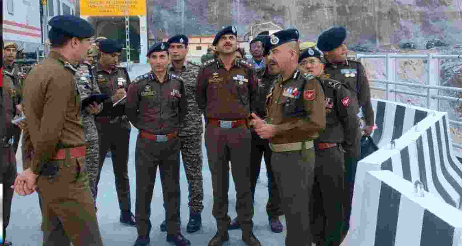J&K DGP Nalin Prabhat reviews operational readiness in Reasi and Ramban districts. J&K DGP Nalin Prabhat reviews operational readiness in Reasi and Ramban districts.