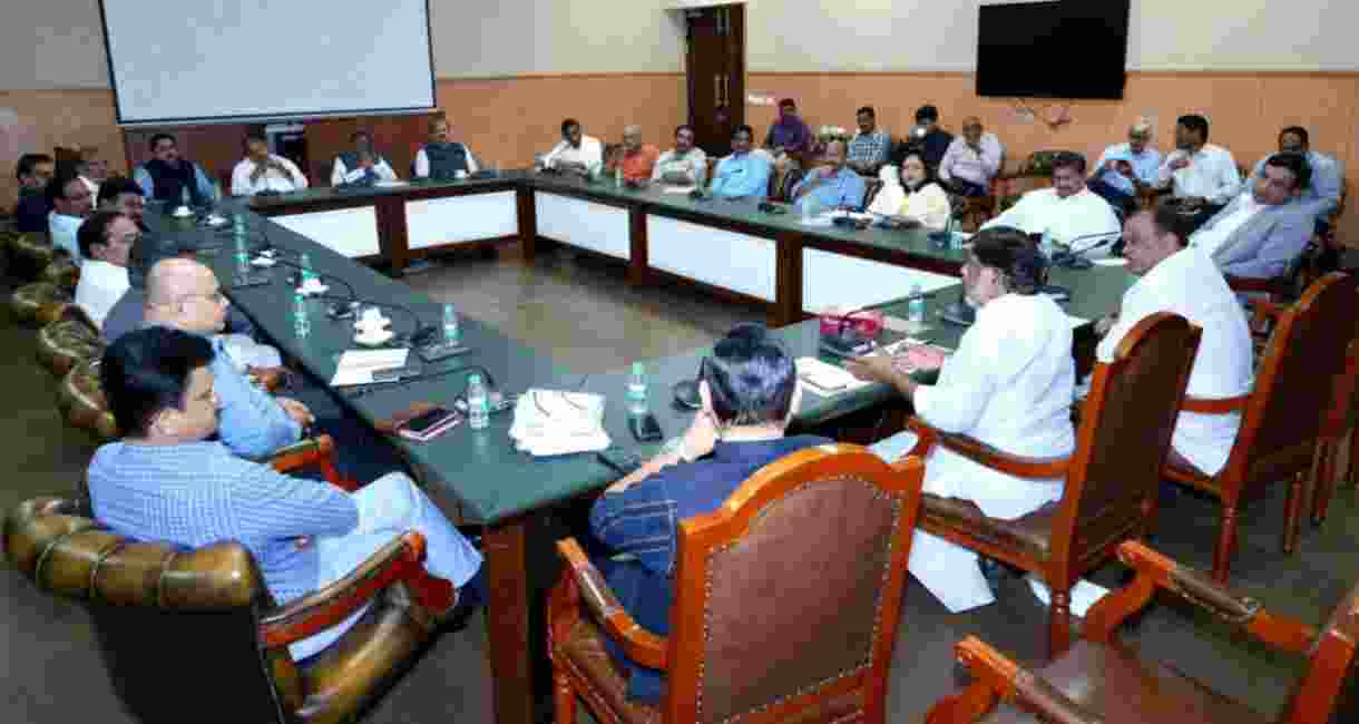 A conference to discuss the way forward was conducted under the stewardship of Telangana Deputy Chief Minister Mallu Bhatti Vikramarka - Image via X. 