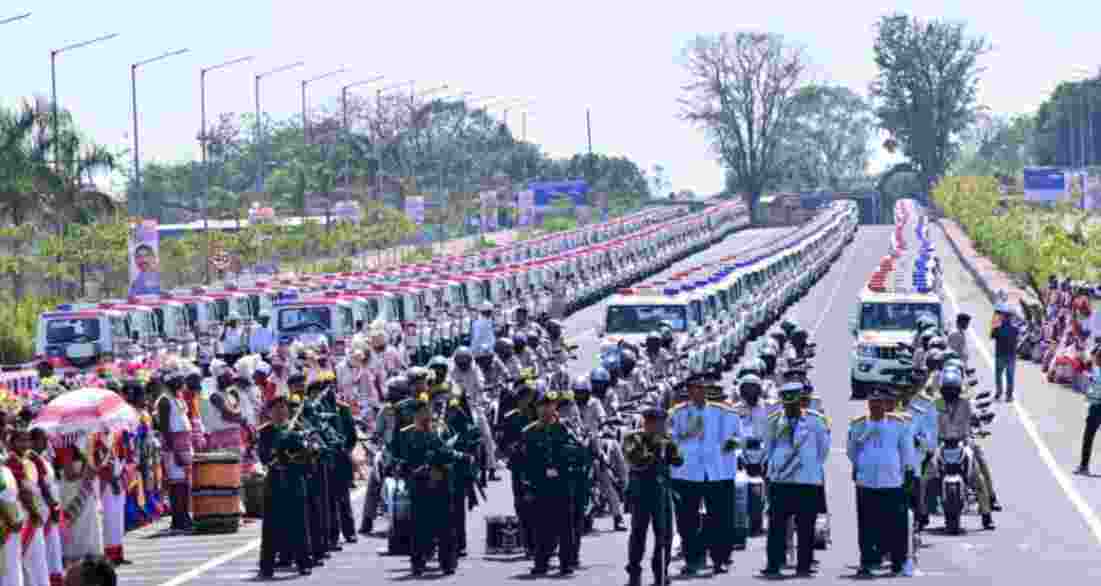 Jharkhand strengthens policing with 1,485 new vehicles