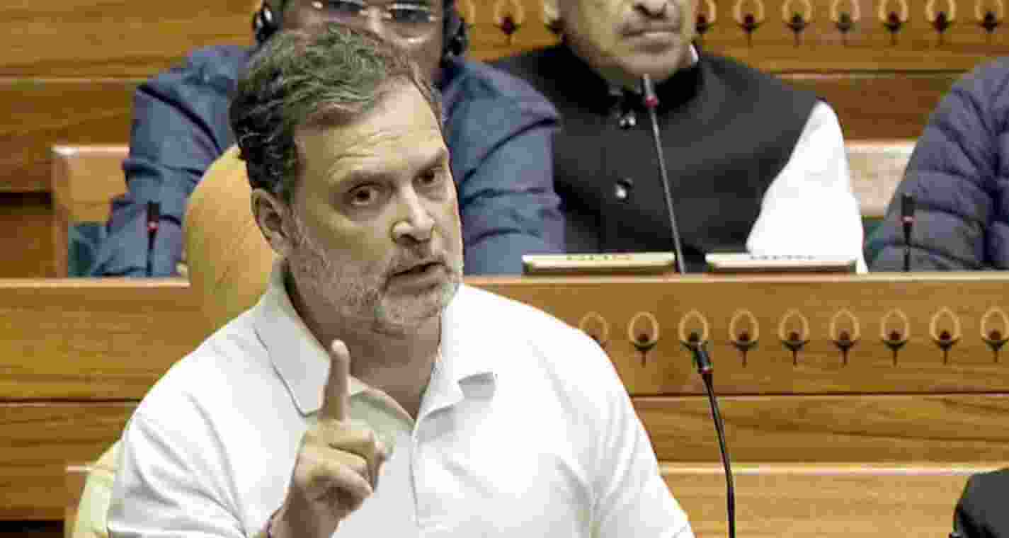 Leader of Opposition in the Lok Sabha Rahul Gandhi 