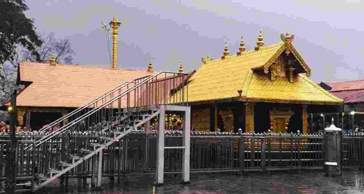 Sabarimala temple.