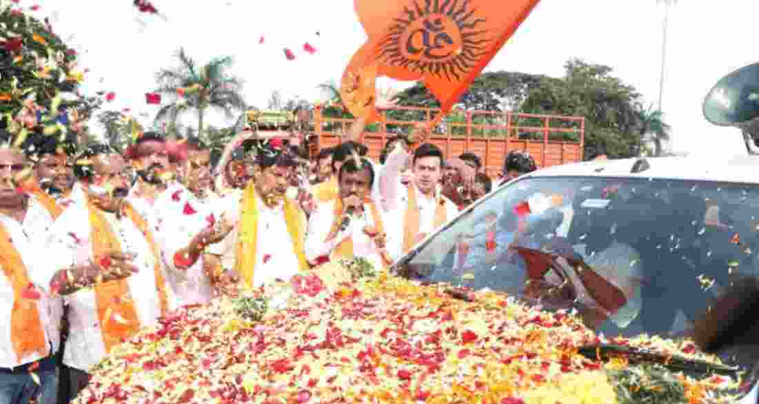 BJP stages march to defend Dharmasthala's temple town image