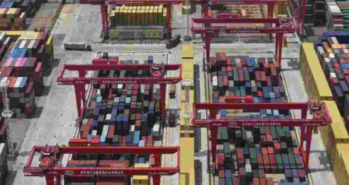 China's exports up 4.8 pc in May as shipments to US fall