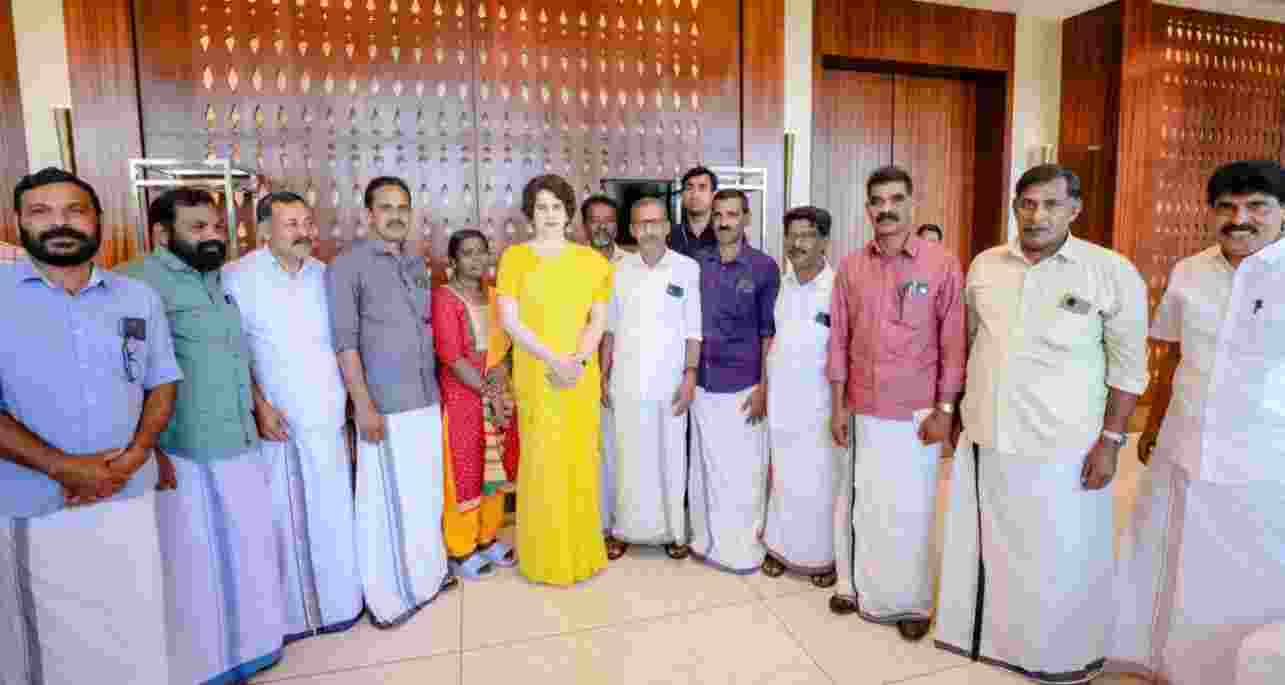 Priyanka Gandhi supports Wayanad landslide victims' education