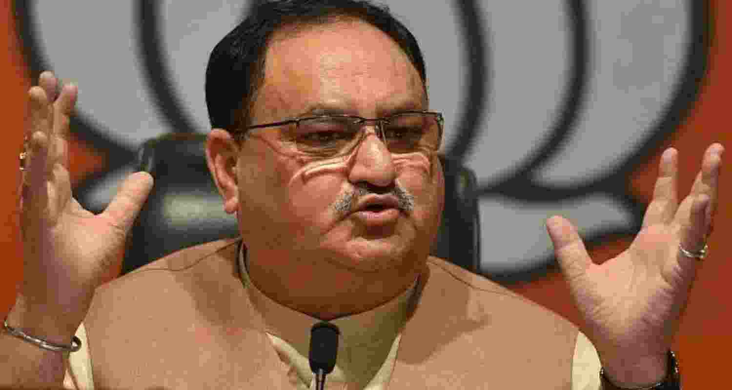BJP chief Jagat Prakash Nadda. 