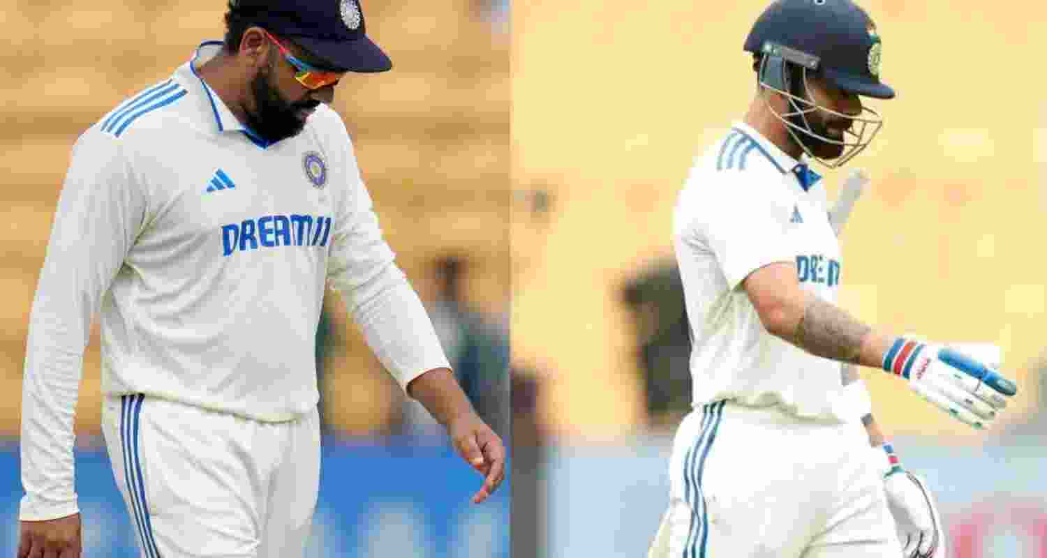 Rohit Sharma and Virat Kohli. 