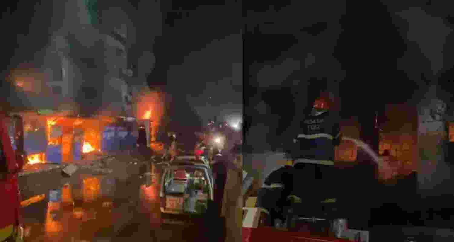 At least 26 killed and 81 missing after a massive fire at Gul Plaza in Karachi. At least 26 killed and 81 missing after a massive fire at Gul Plaza in Karachi.