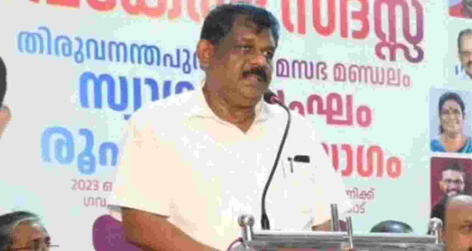 Kerala MLA Antony Raju - file image.