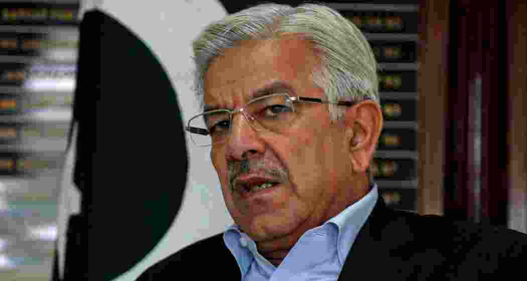 Pakistan’s Defence Minister Khawaja Asif. (File photo)