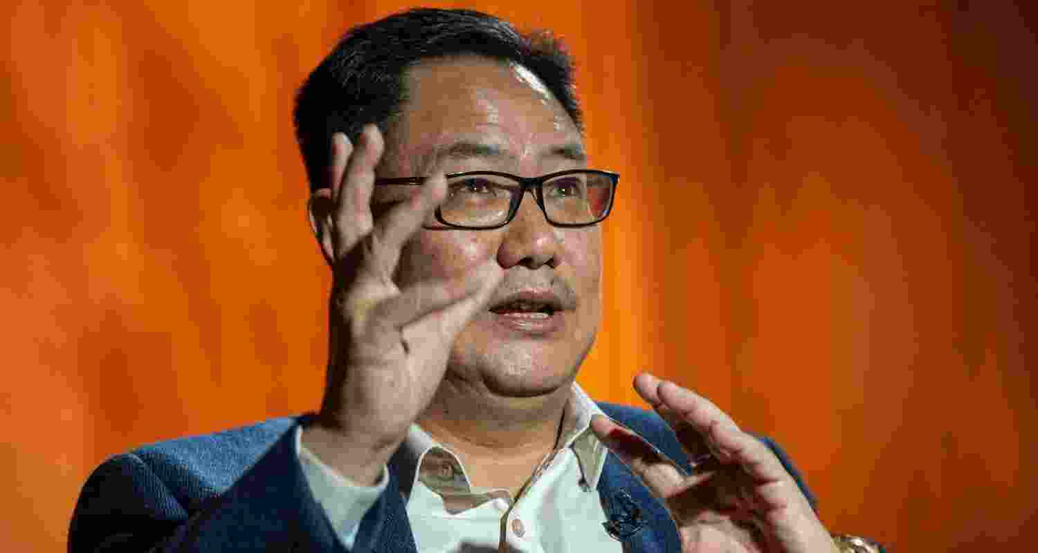 Earth Sciences minister Kiren Rijiju.