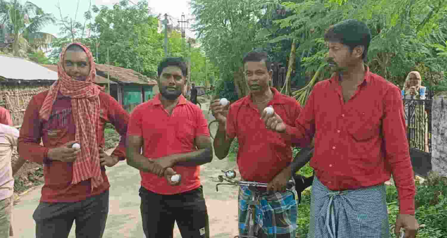 Egg prices in West Bengal have surged as political protests fuel demand, with traders blaming 'egg therapy' and supply shortages.