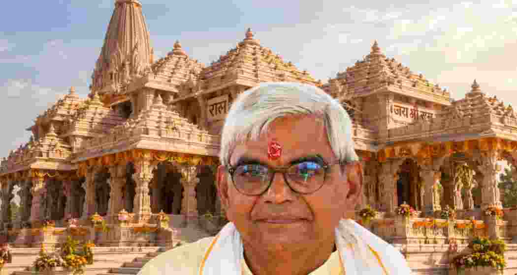Krishna Mohan, who has been appointed interim General Secretary of the Shri Ram Janmabhoomi Teerth Kshetra Trust, in Ayodhya. 